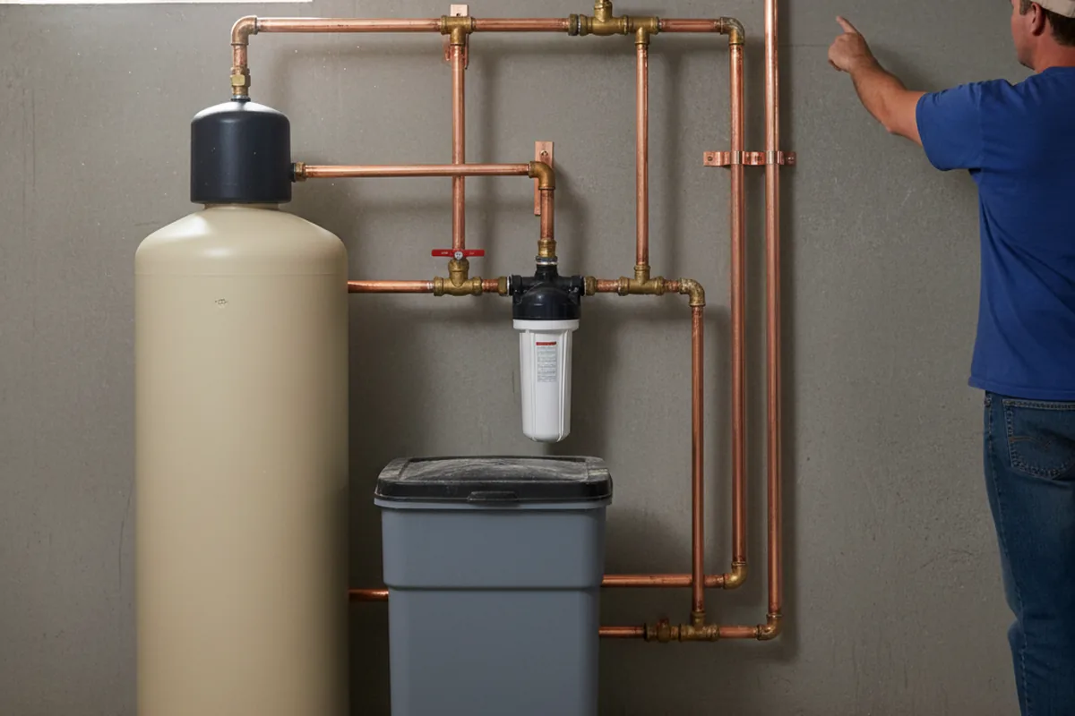 Whole-house water treatment system installed in Livonia